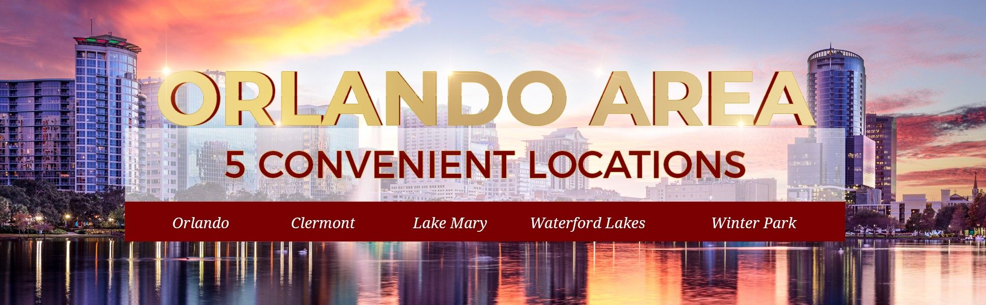 5 Convenient Locations